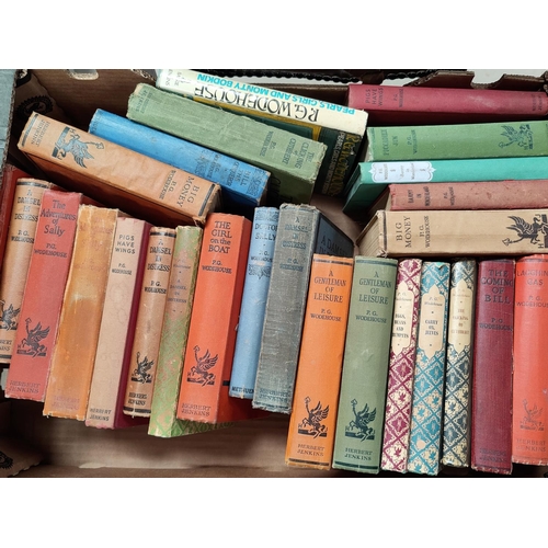 270 - A selection of P.G. Woodehouse hard backed books, mainly Herbert Jenkins publisher