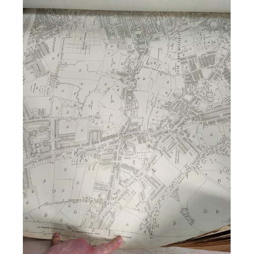 279 - MRS DOROTHY BULKELEYS CHARITY, Estate maps in Cheadle, Ordnance Survey 1937 and a related rolled map
