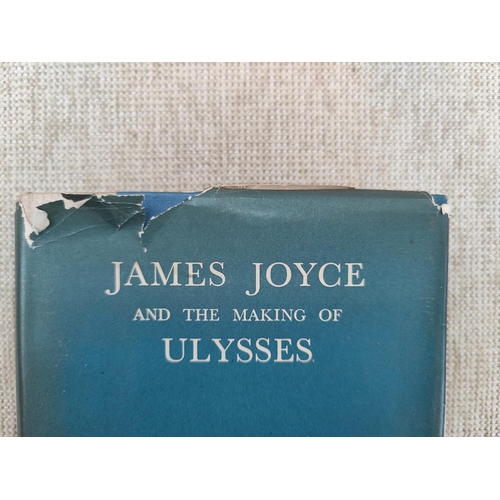 301 - BUDGEN (Frank) - James Joyce and the Making of ULysses, 1st edition, dw (some tears) 1934