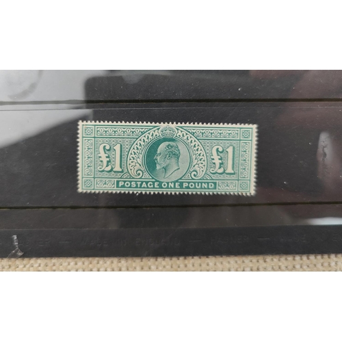 738 - GB - EVII 1902 £1 (mint mounted)
