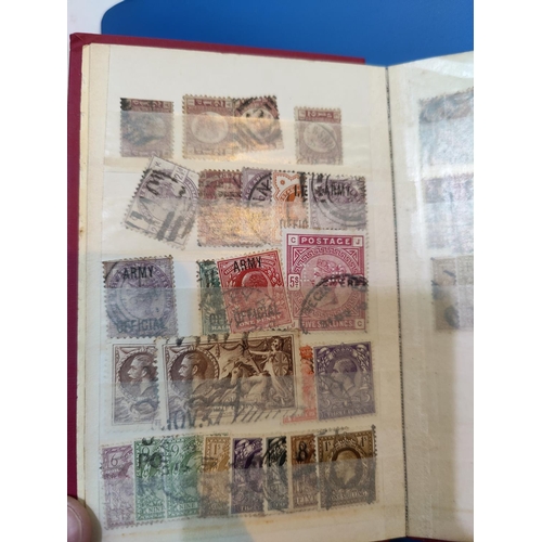 747 - British Stamps- QEII including high values etc various other stamps