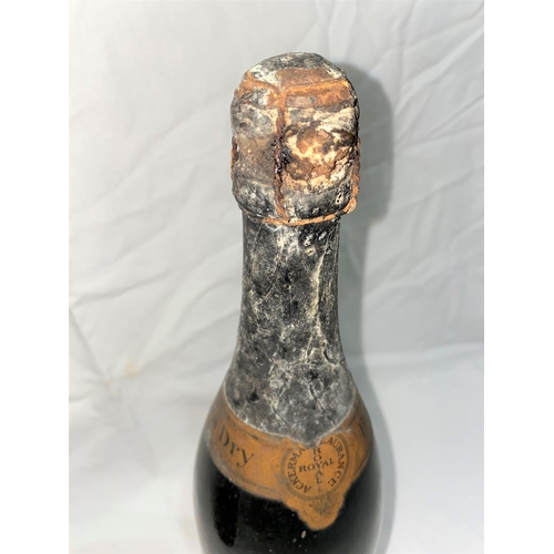 517 - Two vintage champagnes, corks a.f, levels low, no labels