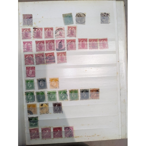 730 - A quantity of stockbooks containing world stamps