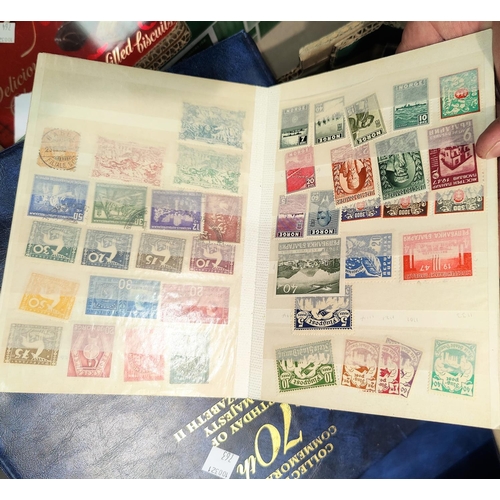 763 - A selection of stamps in albums and loose
