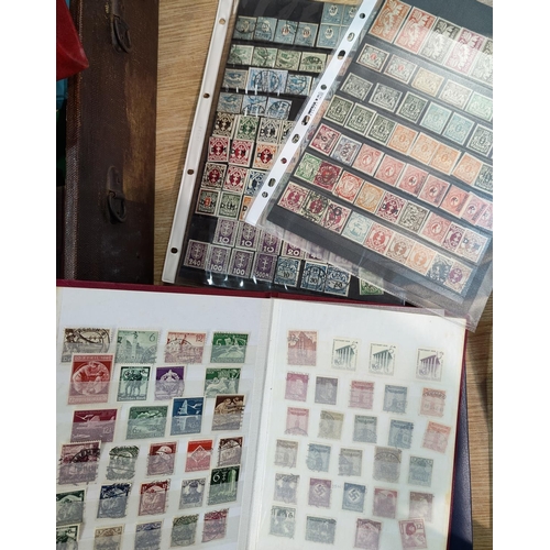 771 - A collection of Third Reich stamps with
