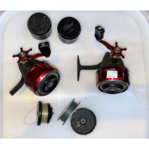 536 - 2 Abu 505 fishing reels & other items (one a.f.)