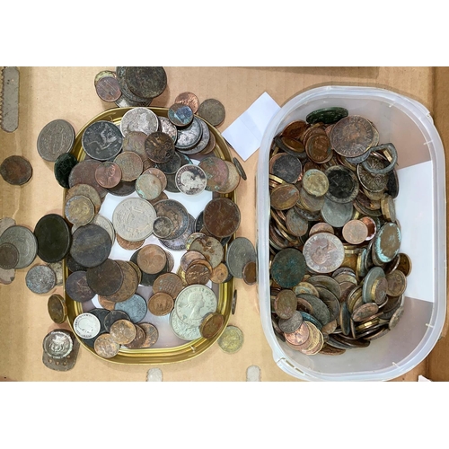 800d - A large quantity of metal detector finds, some silver noted, 2.5 KG