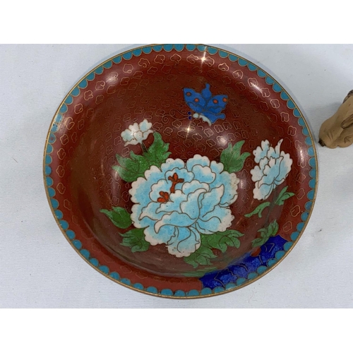 179 - A Chinese scribe's water holder with blue glaze, seal mark to base, in need of extensive restoration
