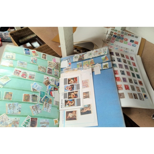 53 - 7 albums of World stamps
