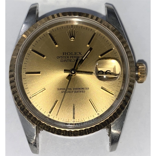 Mixed metal online rolex