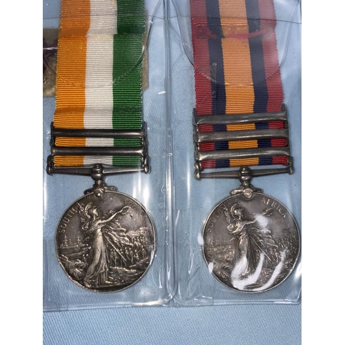 190 - 3807 WILLIAM KEPPIE 1st Battalion, Manchester Regiment, Group of 4; QSA, 3 clasps Tugela Heights, Re... 