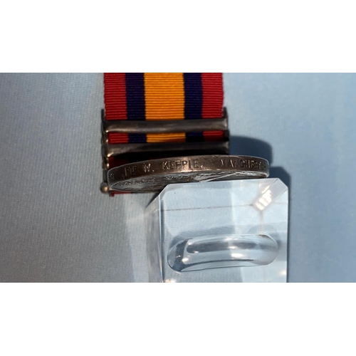 190 - 3807 WILLIAM KEPPIE 1st Battalion, Manchester Regiment, Group of 4; QSA, 3 clasps Tugela Heights, Re... 