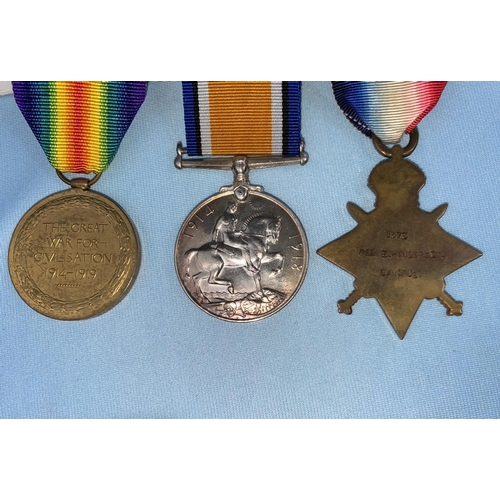 194 - 1773 Pte. K. Henderson 1/7th Lancashire Fusiliers, WWI 1914-15 star trio Killed in Action Gallipoli ... 