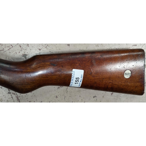 155 - A 'The Webley Mark 3' air rifle with leaver cocking action