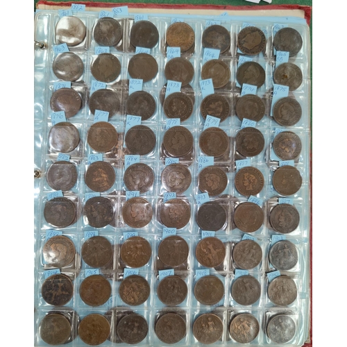 251 - A collection of around 500+ coins from FRANCE