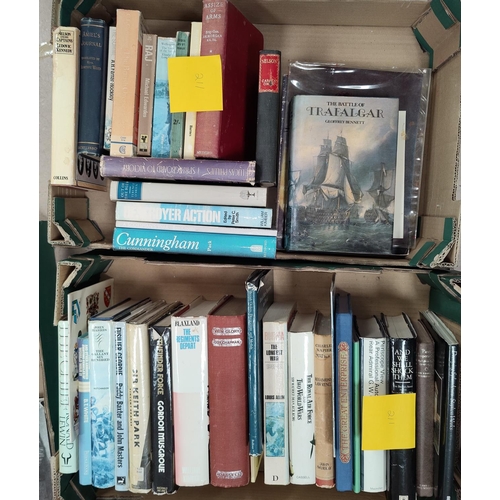 211 - A selection of books on military history, mainly WWI and WWII