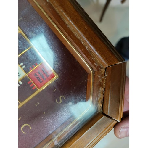 113 - A limited edition Scrabble game table on pedestal base