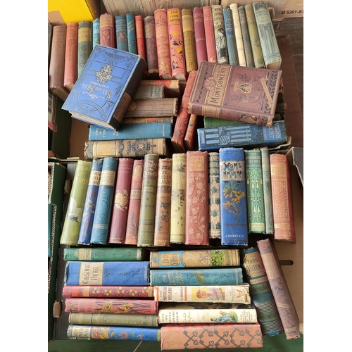 161 - A selection of early 20th century books with decorative linen covers