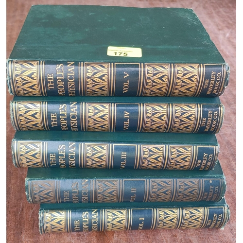 175 - THE PEOPLE'S PHYSICIAN 5 vols Waverley Book Co.