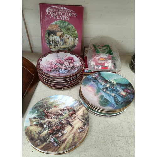 408A - A selection of collectors plates by Royal Doulton etc