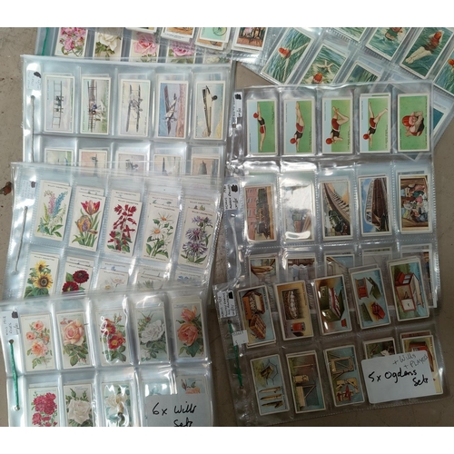 190E - 16 sets of Ogdens, Wills, Players cigarette cards including 'How to Swim', Roses II Series', '1930's... 