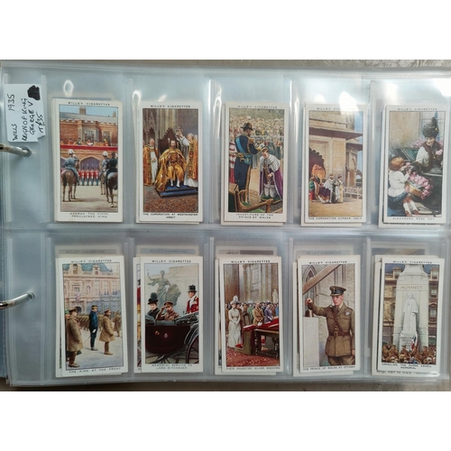 190F - 10 sets of Wills cigarette cards including Old Inns, Engineering Wonders etc