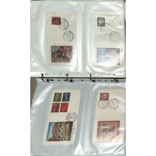 207 - A collection of German stamps , four albums