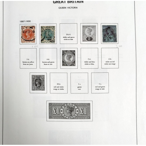 237 - GB: A mounted mint collection of stamps, George V - QEII to include Empire Exhibition 1924/5, £1 194... 