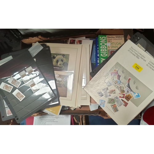 255 - CANADA: collection of 1986 stamps, other stamps and ephemera.
