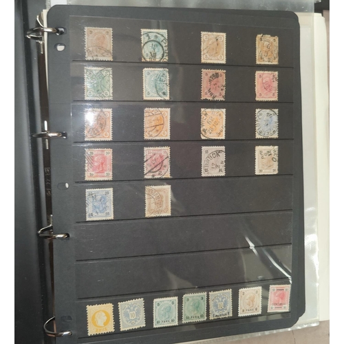 277 - An album of stamps to include Argentina, Belgium, Chile, Crete, Cuba, Ecuador, Monaco and another to... 