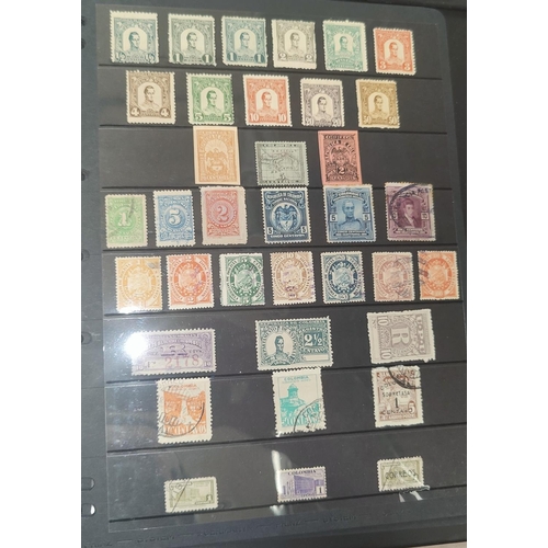 277 - An album of stamps to include Argentina, Belgium, Chile, Crete, Cuba, Ecuador, Monaco and another to... 