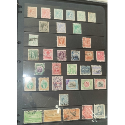 277 - An album of stamps to include Argentina, Belgium, Chile, Crete, Cuba, Ecuador, Monaco and another to... 