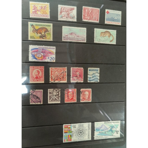 277 - An album of stamps to include Argentina, Belgium, Chile, Crete, Cuba, Ecuador, Monaco and another to... 