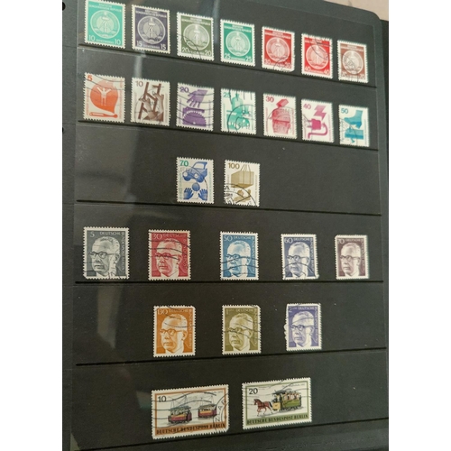 279 - An album of stamps to include GERMANY (some 3rd Reich) and two albums, Austria, France Italy and oth... 