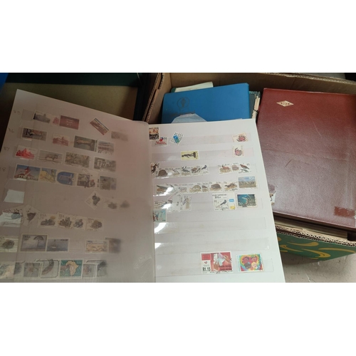 298 - A quantity of stamps in stockbooks