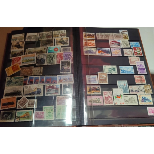 299 - A quantity of stamps in stockbooks