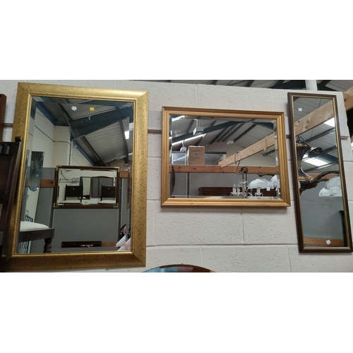 23 - A selection of wall mirrors