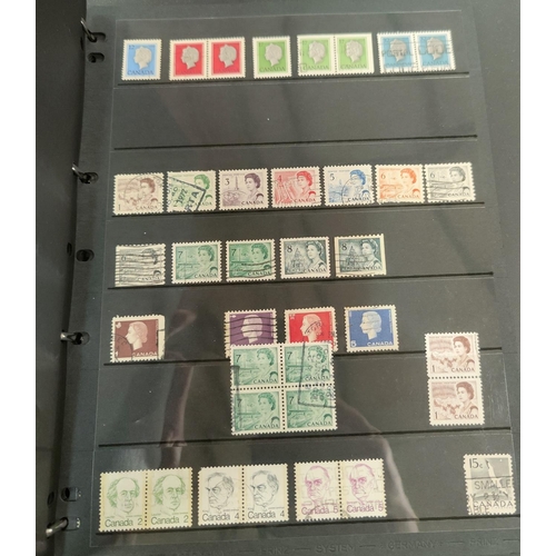 286 - An album of stamps, Australia, Canada and New Zealand GV-QEII