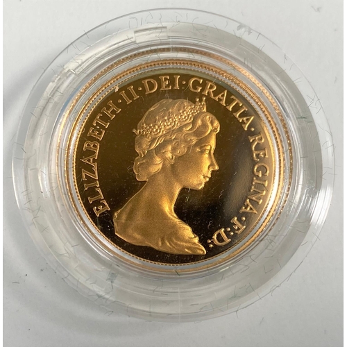 517 - A 1980 proof sovereign, boxed