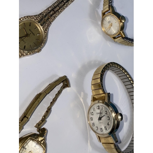 576 - A selection of vintage watches