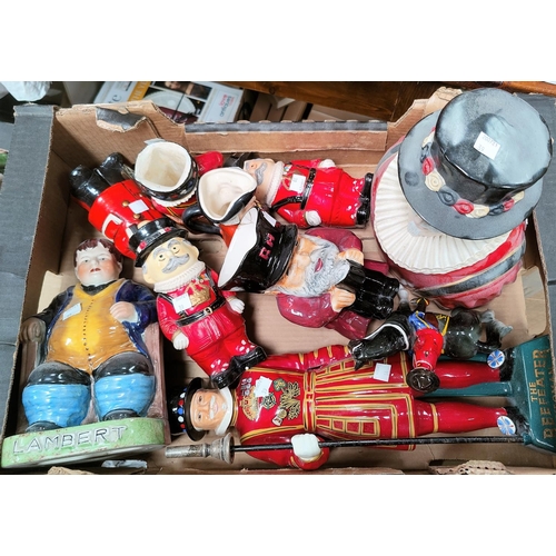 39 - A collection of various Beefeater figures