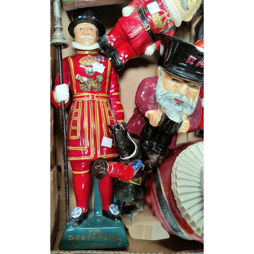 39 - A collection of various Beefeater figures