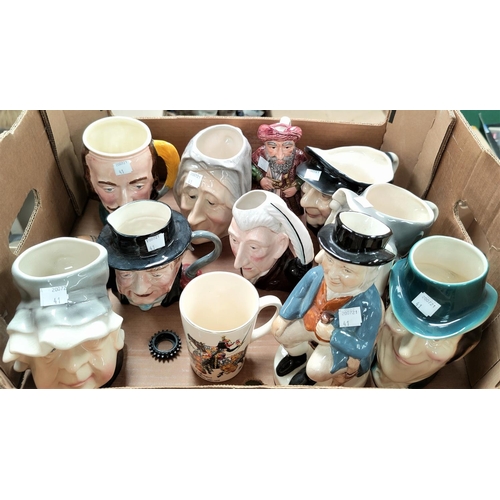 41 - A collection of toby jugs
