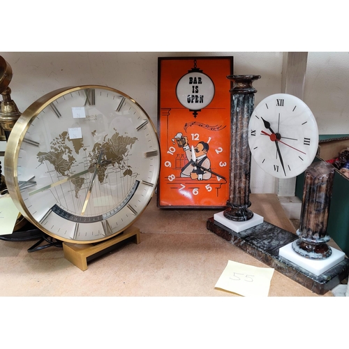 55 - A Kienzle chronoquartz mantel clock