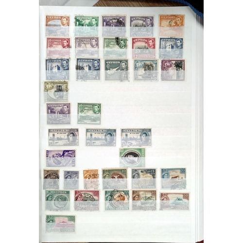 194 - A collection of stamps from Cyprus