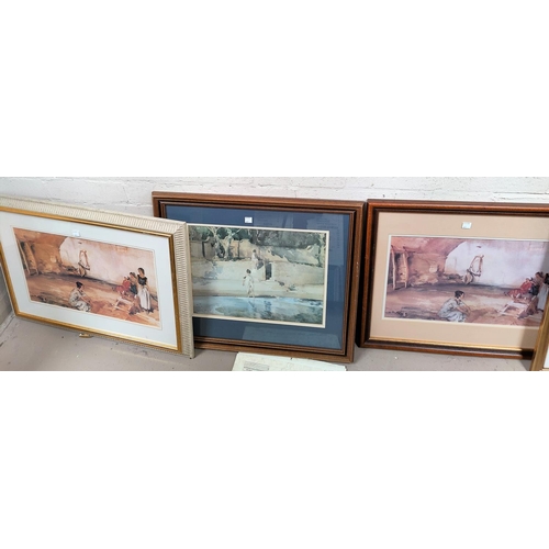 647 - Five prints after Sir William Russell Flint