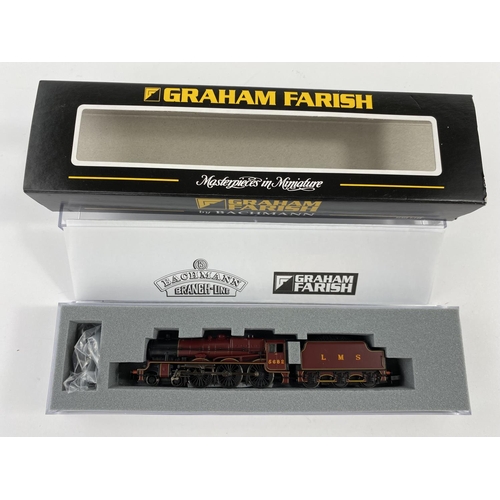 333a - A Graham Farish N gauge originally boxed Jubilee 5682 'Trafalgar' 4000 Gal Tender LMS Crimson 372-47... 