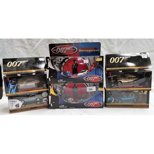 296 - 2 originally boxed James Bond Corgi The Director's Cut 1:36 scale vehicles, two Corgi originally box... 