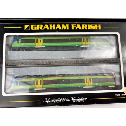 335A - A Graham Farish N gauge originally boxed 170/1 Turbostar 2 Car DMU Midland Mainline 371-425; 
 a Gra... 