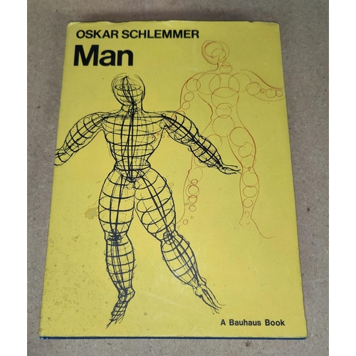 132a - Oskar Schlemmer 'Man' hard back book with dust jacket.